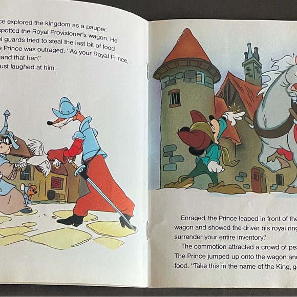 Vintage Disney lot of 3 read along books in good shape  - no cassette, - Picture 4 of 5